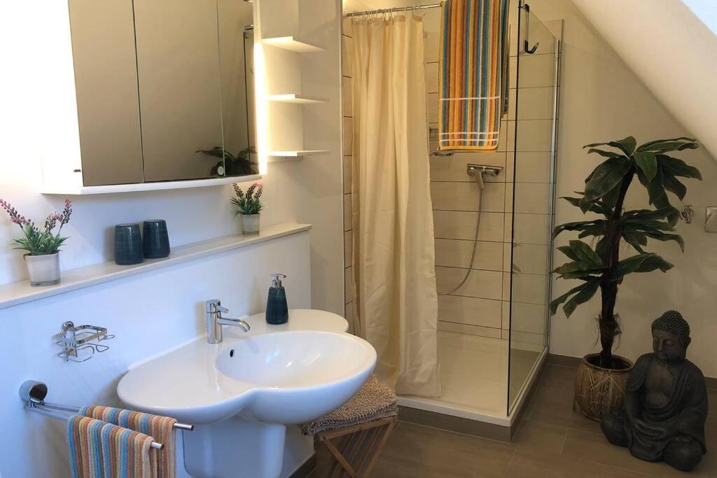 Schoener Wohnen In Bad Laer Exteriör bild